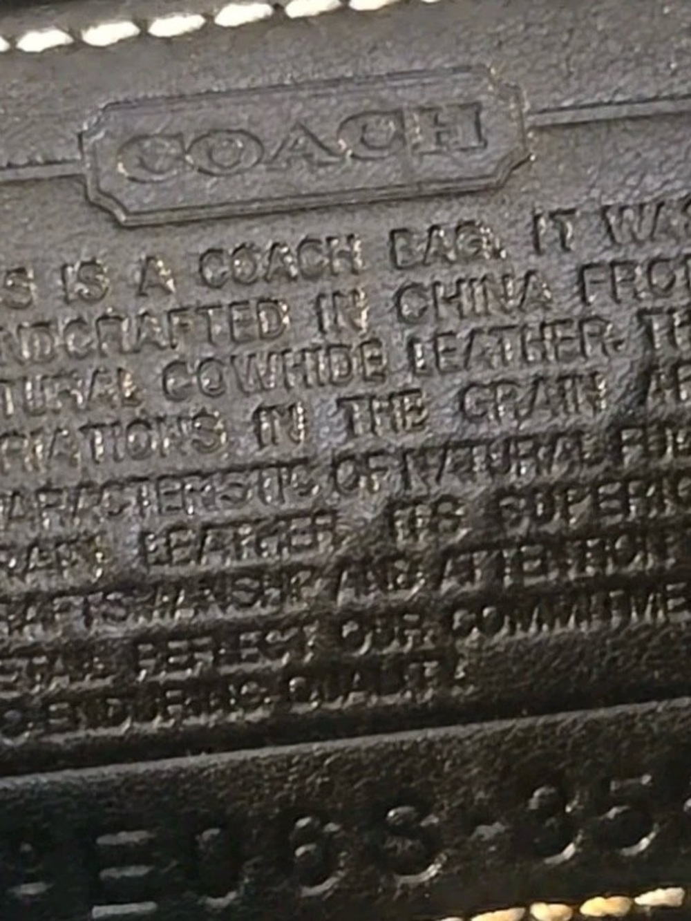 Coach Soho Vintage Demi Baguette Bag RARE - Picture 7 of 11